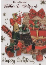 For A Special Brother & Girlfriend Happy Christmas